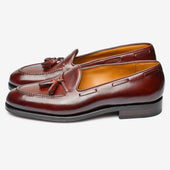 Ivy Loafer Burgundy Rufer Last