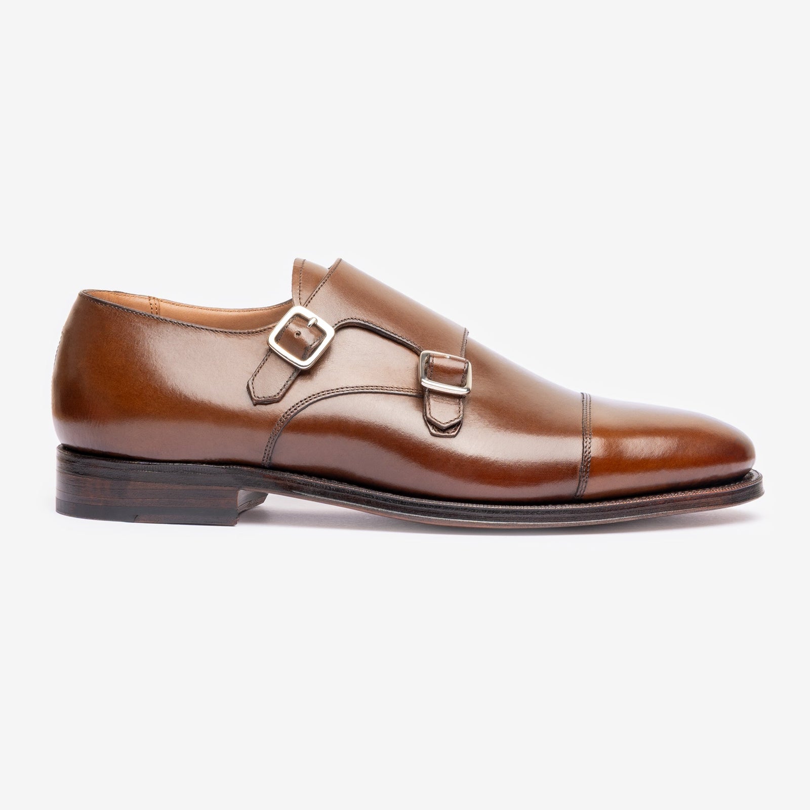 Double Monk - Brown - Zip Last