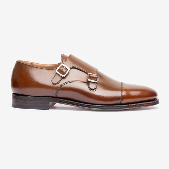 Double Monk - Brown - Zip Last