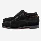 Straight Tip Oxford Suede Zip Last