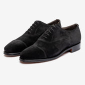 Straight Tip Oxford Suede Zip Last