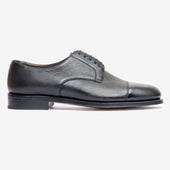 Cap Toe Derby - Black Deer Leather - Rui Last