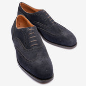 Wingtip Oxford Ink Blue Char Last