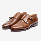 Double Monk - Brown - Zip Last