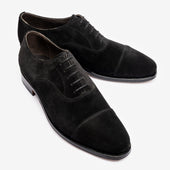 Straight Tip Oxford Suede Zip Last