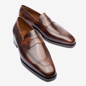 Penny Loafer Museum Calf Deer Last Founders 25