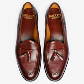 Ivy Loafer Burgundy Rufer Last
