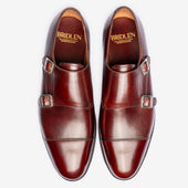 Double Monk - Burgundy - Zip Last