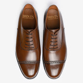 Punch Cap Oxford - Brown - Blake Line