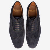 Wingtip Oxford Ink Blue Char Last