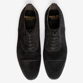 Straight Tip Oxford Suede Zip Last