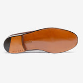 Moccasin - Burgundy Museum Calf - Armin Last