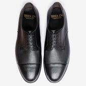 Cap Toe Derby - Black Deer Leather - Rui Last