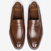 Y-Tip Penny Loafer - Brown - Blake Line