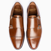 Double Monk - Brown - Zip Last
