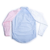 Oxford Shirt Pop Over Cotton Stripe