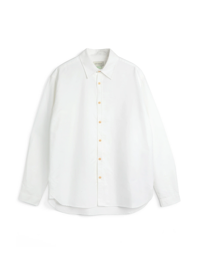Atlanta Long Sleeve Shirt Brecon White