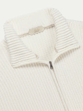 Ivory Alpine Ribbed Vest
