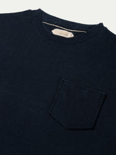 Navy Terry Towelling T-Shirt