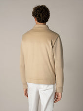 Beige City Bomber Jacket