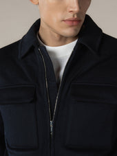 Navy City Bomber Jacket
