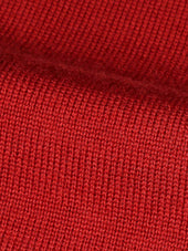 Extrafine Merino V-Neck Burnt Sienna