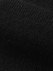 Extrafine Merino V-Neck Black