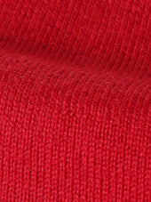 Extrafine Merino V-Neck Red
