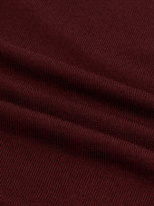 Extrafine Merino Mockneck Burgundy