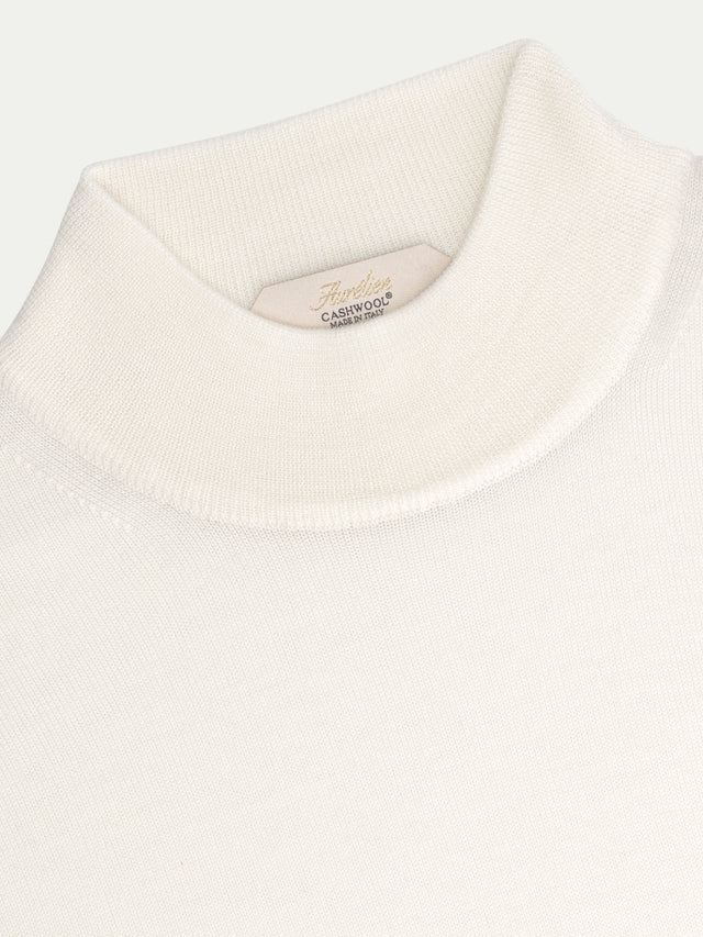 Extrafine Merino Mockneck Ivory