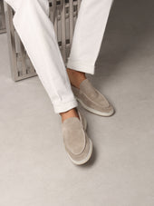 Light Grey Yacht Loafers
