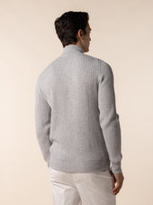 Light Grey Rib Vest