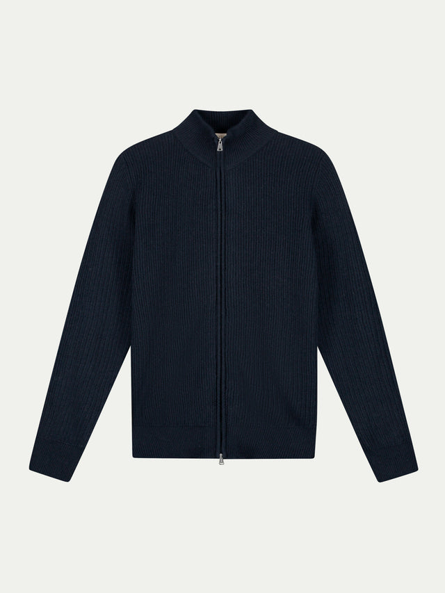 Navy Rib Vest