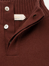 Plum City Button Sweater