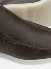 Brown Grain City Loafer