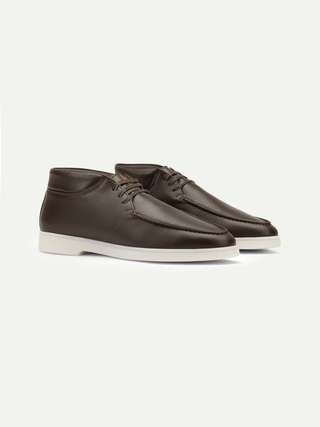 Brown Grain Desert Boot