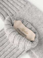 Light Grey Wintertime Gloves