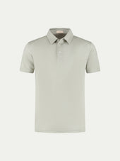 Leisure Green Linen Polo Shirt