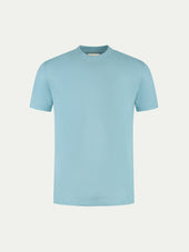 Blue Turquoise Linen City T-shirt