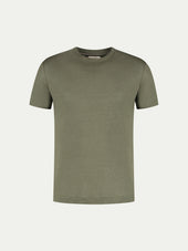 Olive Linen City T-shirt