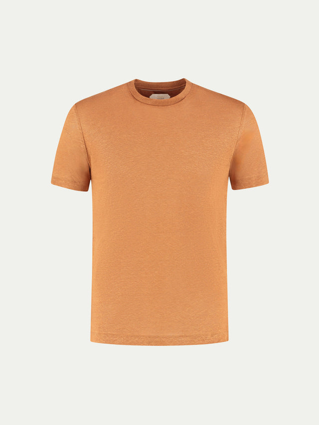 Rust Linen City T-shirt