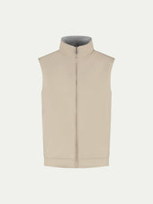 Beige Reversible Resort Body Warmer