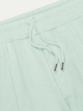 Light Aqua Terry Towelling Leisure Shorts