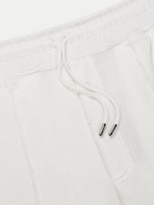 White Terry Towelling Leisure Trousers