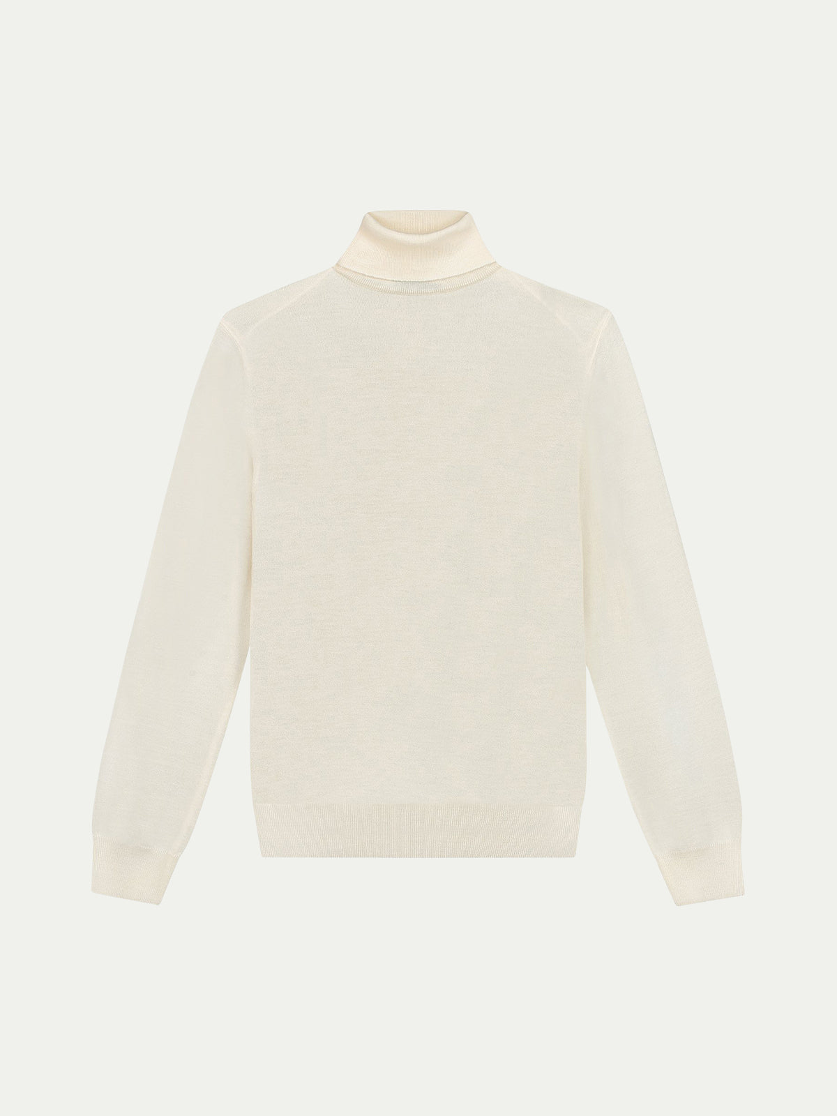 Extrafine Merino Rollneck Ivory