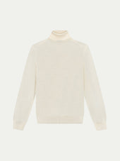 Extrafine Merino Rollneck Ivory