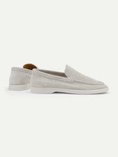 Classic Grey Yacht Loafers