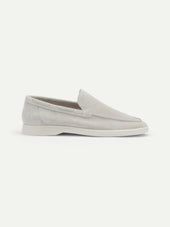Classic Grey Yacht Loafers