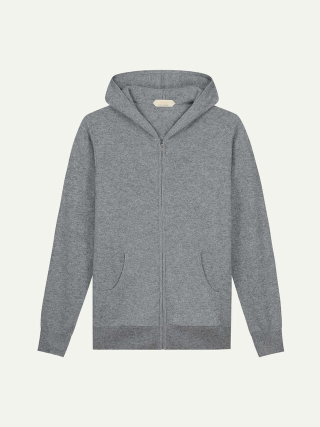 Light Grey Zipper Vest