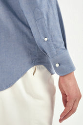 Avio Brushed Cotton Shirt Made In Italy